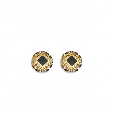 CHANEL GOLD EARRINGS CHANEL GOLD EARRINGS